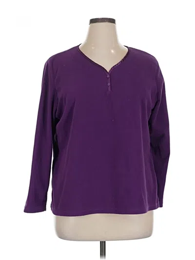 Pre-owned Oscar By Oscar De La Renta Cardigan Sweater In Purple
