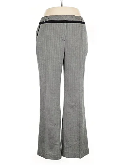 Pre-owned Oscar By Oscar De La Renta Dress Pants In Gray