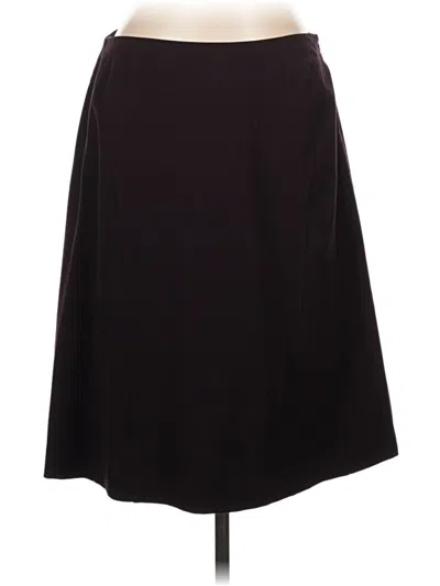 Pre-owned Oscar By Oscar De La Renta Formal Skirt In Black