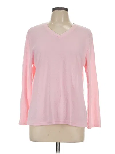 Pre-owned Oscar By Oscar De La Renta Pullover Sweater In Pink