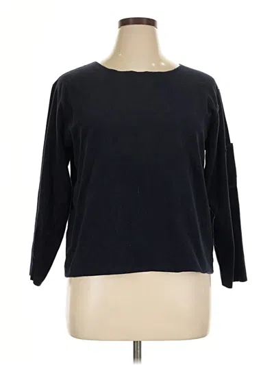 Pre-owned Oscar By Oscar De La Renta Sweatshirt In Black
