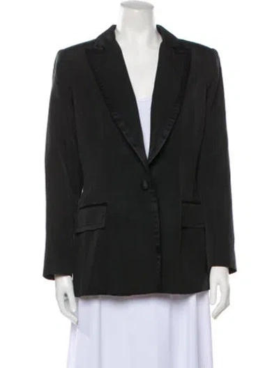 Pre-owned Oscar By Oscar De La Renta Vintage Blazer In Black