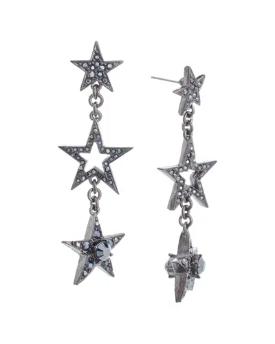 Oscar De La Renta 14k Starburst Earrings In Multi
