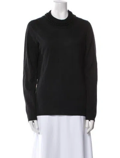Pre-owned Oscar De La Renta 2007 Cashmere Sweater In Gray