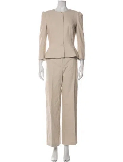 Pre-owned Oscar De La Renta 2008 Pant Set In Blue