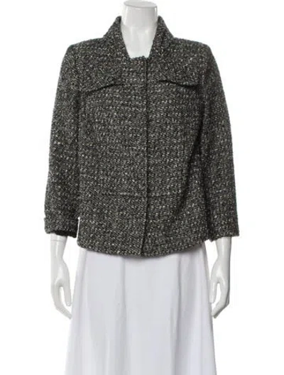 Pre-owned Oscar De La Renta 2009 Virgin Wool Jacket In Multi