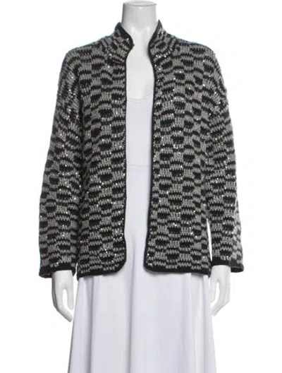 Pre-owned Oscar De La Renta 2011 Silk Jacket In Multicolor