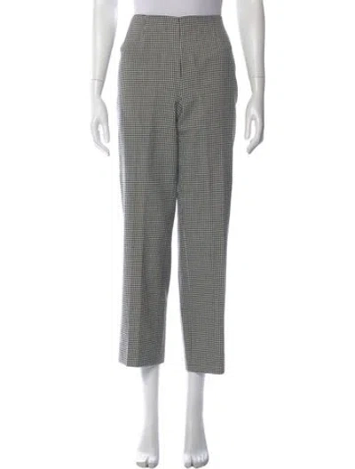 Pre-owned Oscar De La Renta 2014 Wide Leg Pants In Neutral