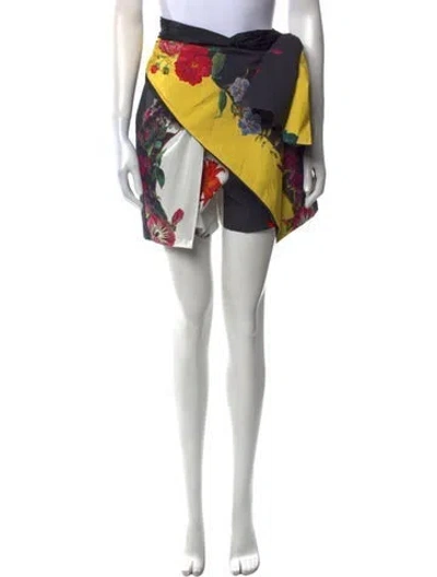 Pre-owned Oscar De La Renta 2020 Mini Skirt In Black