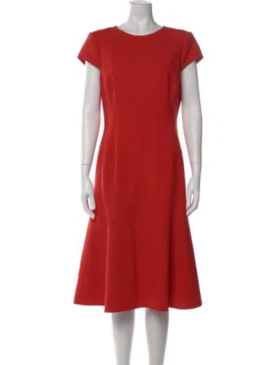 Pre-owned Oscar De La Renta 2021 Midi Length Dress W/ Tags In Multi