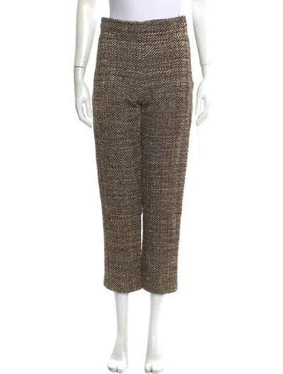 Pre-owned Oscar De La Renta 2021 Straight Leg Pants W/ Tags In Multi