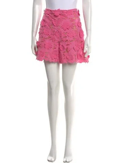 Pre-owned Oscar De La Renta 2022 Mini Shorts In Pink