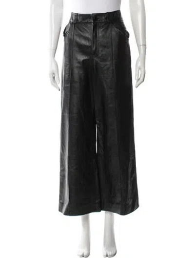 Pre-owned Oscar De La Renta 2022 Wide Leg Pants W/ Tags In Black