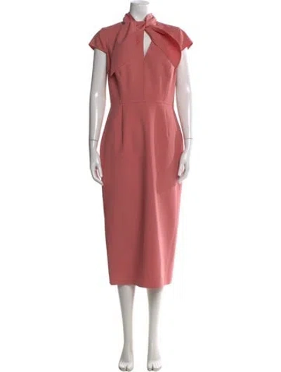 Pre-owned Oscar De La Renta 2024 Long Dress In Pink