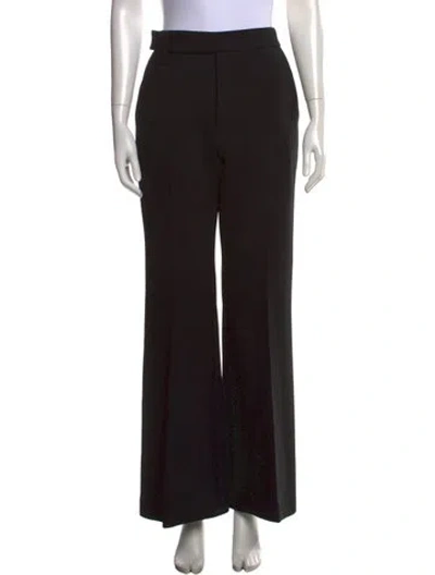 Pre-owned Oscar De La Renta 2024 Wide Leg Pants In Black
