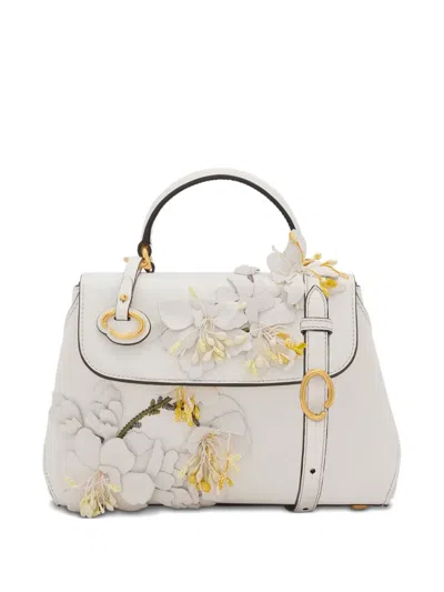 Oscar De La Renta Tro 迷你包 In Neutral