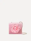 Oscar De La Renta 3d Printed Nano Tro Bag In Pink