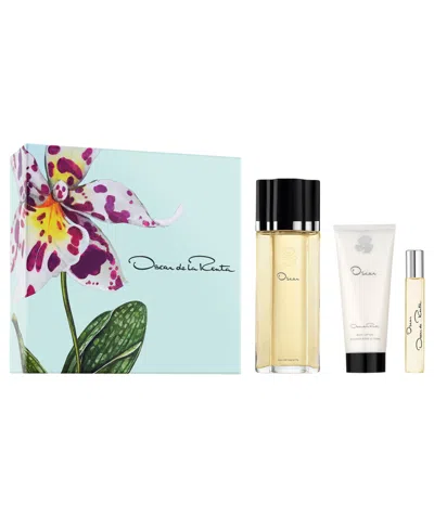 Oscar De La Renta 3-pc. Signature Eau De Toilette Gift Set In Transparent