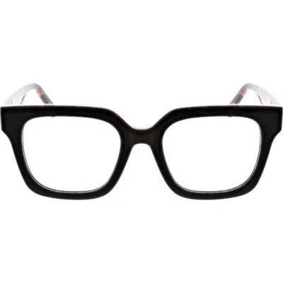 Oscar De La Renta 51mm Chunky Square Reading Glasses