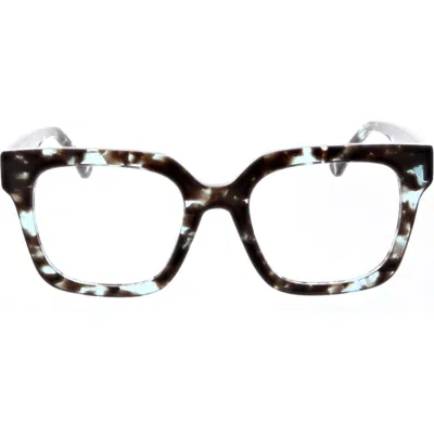 Oscar De La Renta 51mm Chunky Square Reading Glasses