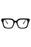 Oscar De La Renta 51mm Square Optical Glasses In Black