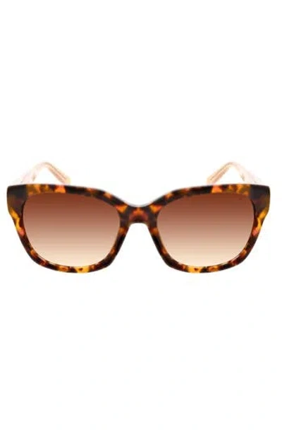 Oscar De La Renta 53mm Modern Square Sunglasses