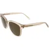 Oscar De La Renta 54mm Rounded Square Sunglasses