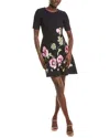 Oscar De La Renta A-line Dress In Blue