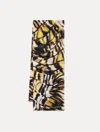 Oscar De La Renta Abstract Butterfly Modal Cashmere Scarf