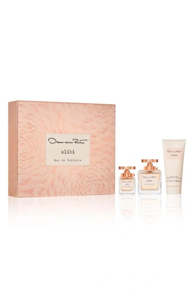 Oscar De La Renta Alibi Eau De Toilette Set In White