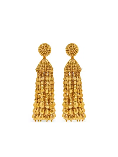 Oscar De La Renta Bead-detailing Earrings