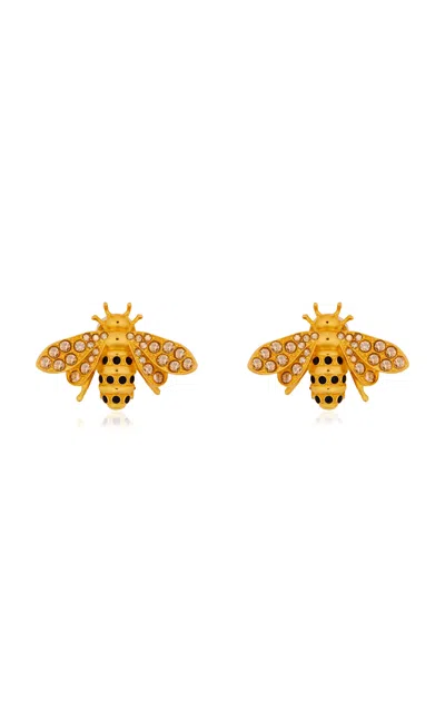 Oscar De La Renta Bee Stud Earrings