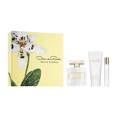 Oscar De La Renta Bella Blanca Eau De Parfum 3-pc Gift Set In 1 7 oz