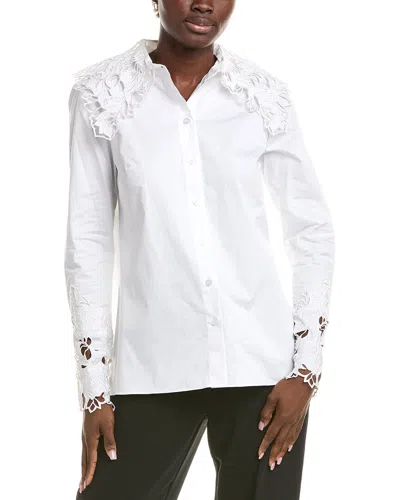 Oscar De La Renta Blouse In White