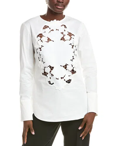 Oscar De La Renta Blouse In White
