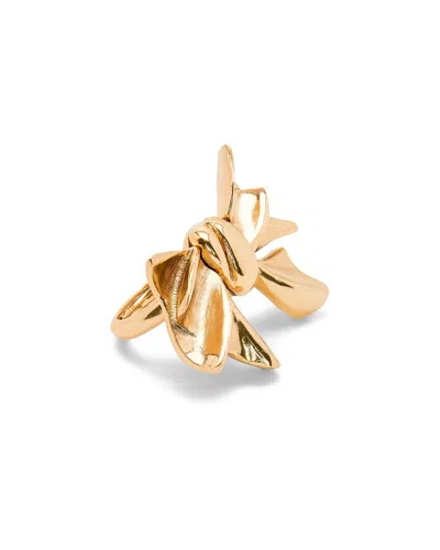 Oscar De La Renta Bow Ring In Multi