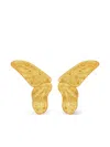 Oscar De La Renta Butterfly Earrings