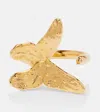 Oscar De La Renta Butterfly Ring In Gold