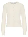 Oscar De La Renta Button-front Cardigan In Neutral