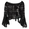 Oscar De La Renta Caraco Bow-embellished Guipure Lace Top In Black Cotton In Black