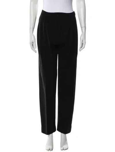 Pre-owned Oscar De La Renta Cashmere Sweatpants In Black