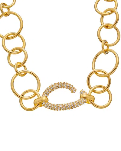 Oscar De La Renta Chain Belt In Gold