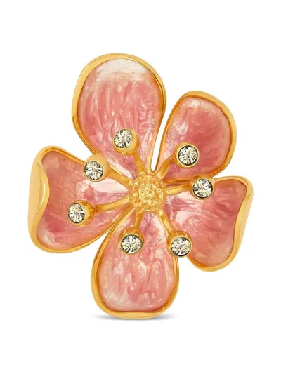 Oscar De La Renta Cherry Blossom Brooch