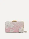 Oscar De La Renta Cherry Blossom Sequin O Minaudire
