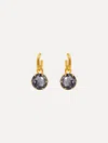 Oscar De La Renta Classic Crystal Mini Hoop Earrings