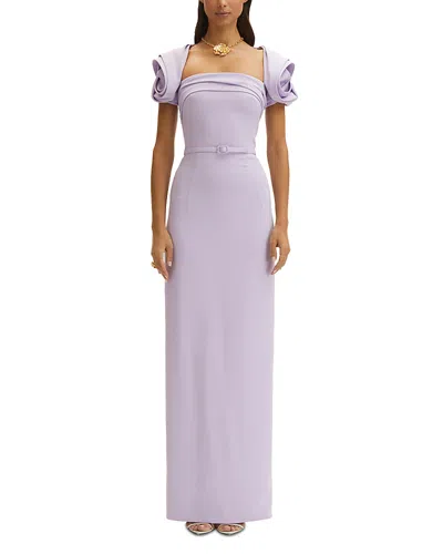 OSCAR DE LA RENTA OSCAR DE LA RENTA COLUMN GOWN