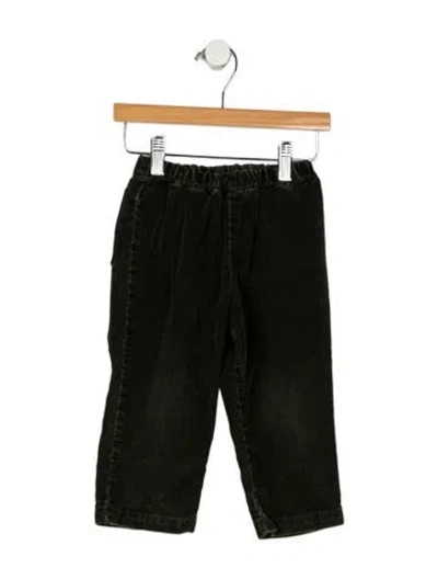 Pre-owned Oscar De La Renta Babies' Corduroy Pants In Green
