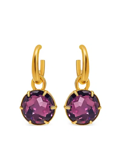 Oscar De La Renta Crystal Earrings