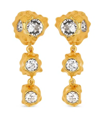 Oscar De La Renta Crystal-embellished Earrings