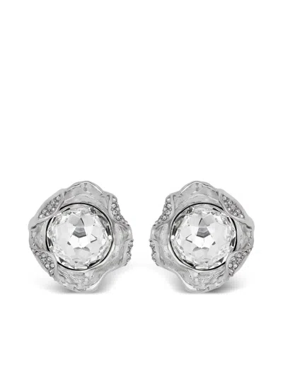 Oscar De La Renta Crystal-embellished Earrings